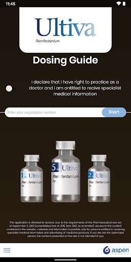Run android online APK Ultiva Dosing Guide from MyAndroid or emulate Ultiva Dosing Guide using MyAndroid