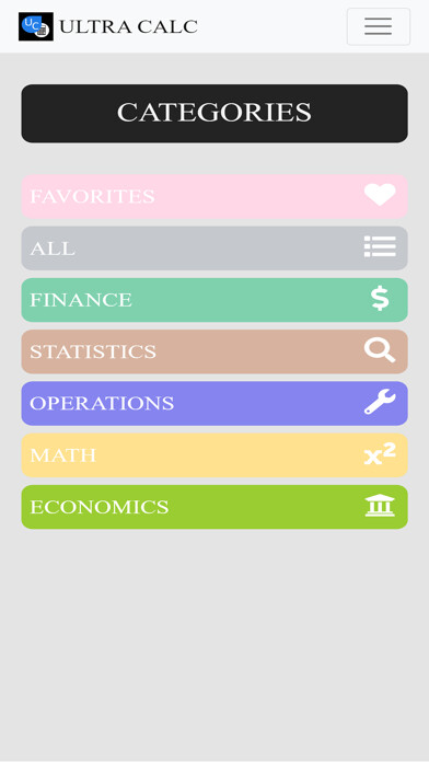 Emulate iPhone app Ultra Calculator using MyAndroid