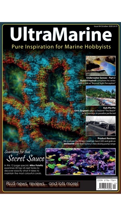 Emulate iPhone app UltraMarine Magazine using MyAndroid