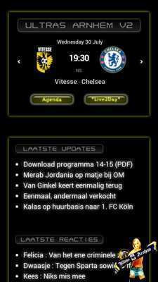 Emulate Android APK Ultras Arnhem - Kick off Emulate Android APK Ultras Arnhem - Kick off