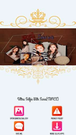 Run android online APK Ultra Selfie With Sana(TWICE) from MyAndroid or emulate Ultra Selfie With Sana(TWICE) using MyAndroid Run android online APK Ultra Selfie With Sana(TWICE) from MyAndroid or emulate Ultra Selfie With Sana(TWICE) using MyAndroid