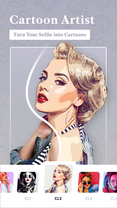 Emulate iPhone app UltraShot - Magic Photo Editor using MyAndroid
