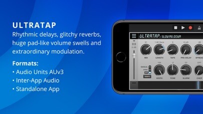 Emulate iPhone app UltraTap Delay using MyAndroid
