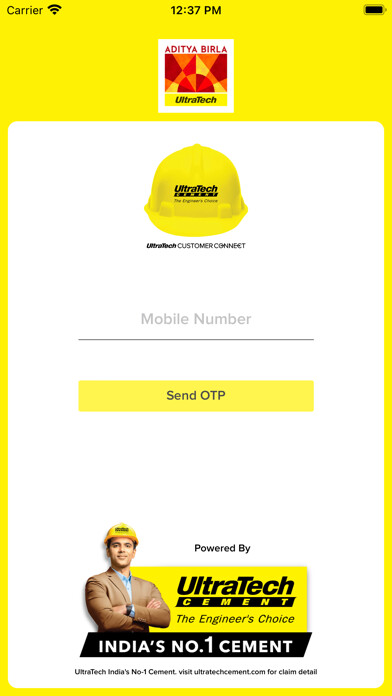 Emulate iPhone app UltraTech Customer Connect using MyAndroid Emulate iPhone app UltraTech Customer Connect using MyAndroid