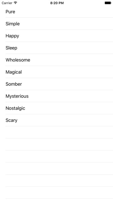 Emulate iPhone app Ultra Windchimes using MyAndroid