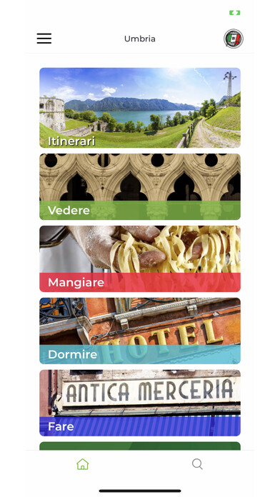 Emulate iPhone app Umbria Guida Verde Touring using MyAndroid Emulate iPhone app Umbria Guida Verde Touring using MyAndroid