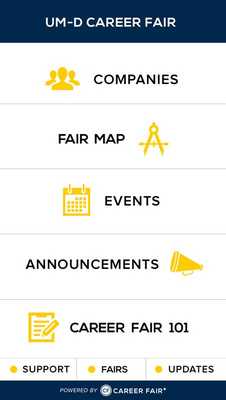 Emulate Android APK UM-D Career Fair Plus Emulate Android APK UM-D Career Fair Plus
