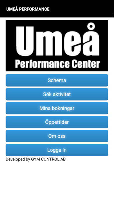 Emulate iPhone app Umeå Performance Center using MyAndroid Emulate iPhone app Umeå Performance Center using MyAndroid