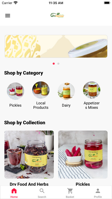 Emulate iPhone app Um Hamza Food using MyAndroid Emulate iPhone app Um Hamza Food using MyAndroid