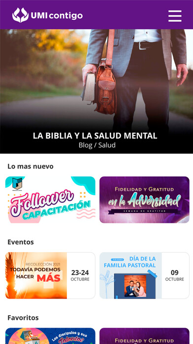 Emulate iPhone app UMI CONTIGO using MyAndroid