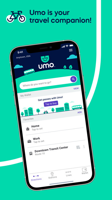 Emulate iPhone app Umo Mobility using MyAndroid