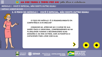 Emulate iPhone app Um por Todos - Professor using MyAndroid Emulate iPhone app Um por Todos - Professor using MyAndroid