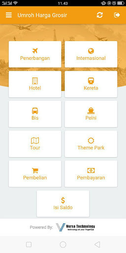Run android online APK Umroh GIB from MyAndroid or emulate Umroh GIB using MyAndroid