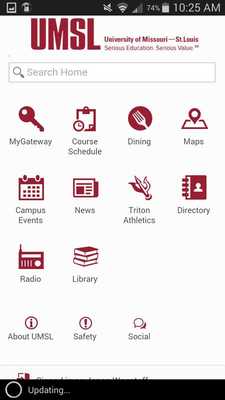 Emulate Android APK UMSL Mobile 3.0