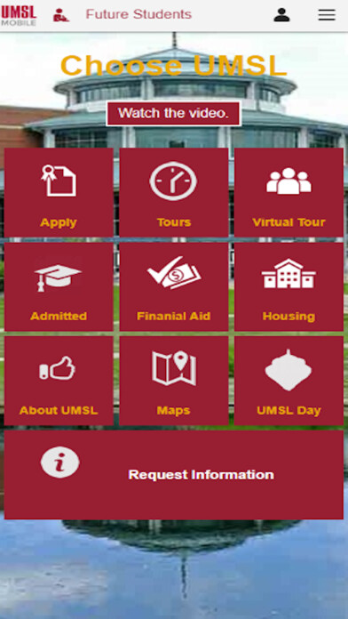 Emulate iPhone app UMSL Mobile using MyAndroid Emulate iPhone app UMSL Mobile using MyAndroid