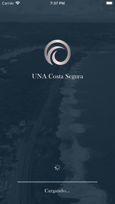 Emulate iPhone app UNA Costa Segura using MyAndroid