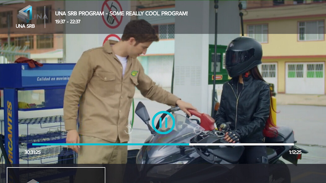 Run android online APK Una TV from MyAndroid or emulate Una TV using MyAndroid