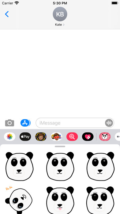 Emulate iPhone app Unbearably Adorable Panda using MyAndroid Emulate iPhone app Unbearably Adorable Panda using MyAndroid