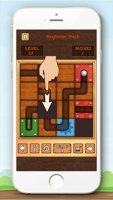 Emulate iPhone app Unblock Ball Free - slide puzzle using MyAndroid Emulate iPhone app Unblock Ball Free - slide puzzle using MyAndroid