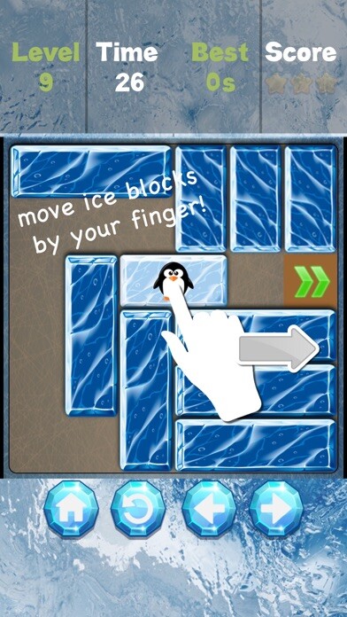 Emulate iPhone app Unblock the Ice! - sliding puzzle using MyAndroid Emulate iPhone app Unblock the Ice! - sliding puzzle using MyAndroid