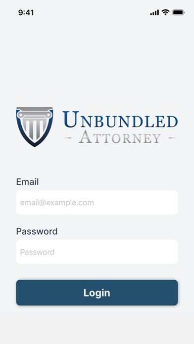 Emulate iPhone app Unbundled Attorney using MyAndroid Emulate iPhone app Unbundled Attorney using MyAndroid