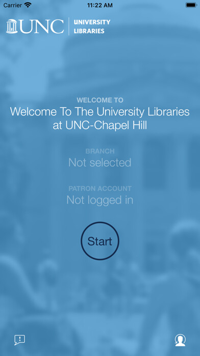 Emulate iPhone app UNC Libraries Self-Checkout using MyAndroid