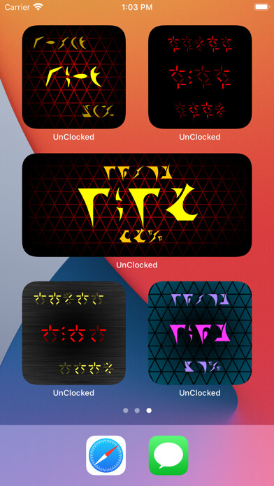 Emulate iPhone app UnClocked using MyAndroid