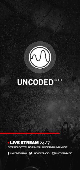 Run android online APK Uncoded Radio: Techno Radio Live Station  Podcast from MyAndroid or emulate Uncoded Radio: Techno Radio Live Station  Podcast using MyAndroid