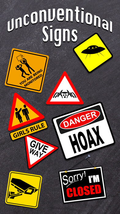 Emulate iPhone app Unconventional Signs using MyAndroid Emulate iPhone app Unconventional Signs using MyAndroid