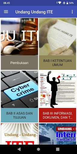 Run android online APK Undang Undang ITE Indonesia from MyAndroid or emulate Undang Undang ITE Indonesia using MyAndroid