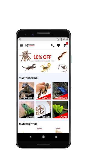 Run android online APK Underground Reptiles Store from MyAndroid or emulate Underground Reptiles Store using MyAndroid