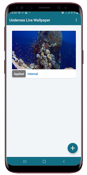 Emulate Android APK Under Sea Live Wallpaper