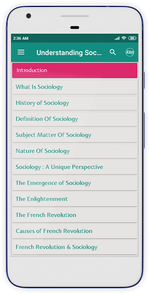 Run android online APK Understanding Sociology from MyAndroid or emulate Understanding Sociology using MyAndroid