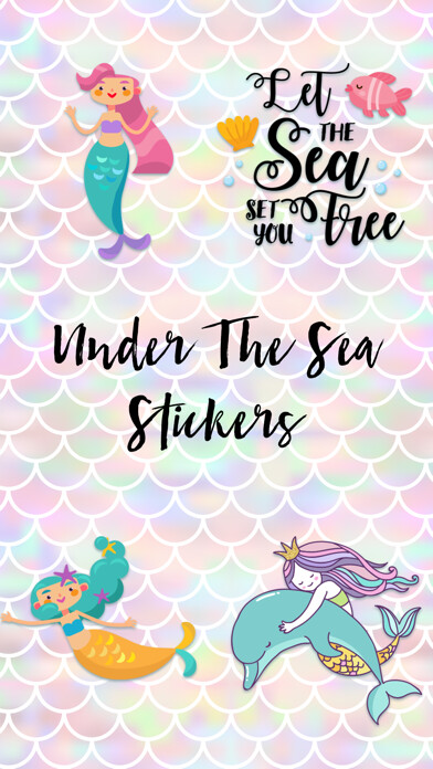Emulate iPhone app Under The Sea Stickers Pack using MyAndroid