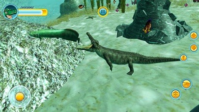 Emulate iPhone app underwater alligator attack using MyAndroid Emulate iPhone app underwater alligator attack using MyAndroid
