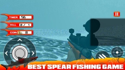 Emulate iPhone app Under Water Angry Shark Huntin using MyAndroid