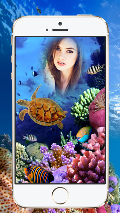 Emulate iPhone app Underwater Photo Frames using MyAndroid Emulate iPhone app Underwater Photo Frames using MyAndroid