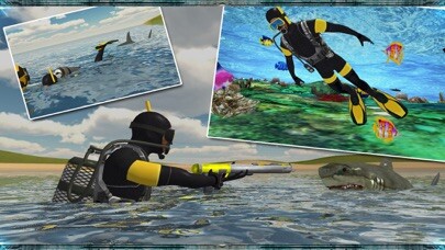 Emulate iPhone app Underwater Spear-Fishing Scuba Diving Adventure using MyAndroid Emulate iPhone app Underwater Spear-Fishing Scuba Diving Adventure using MyAndroid