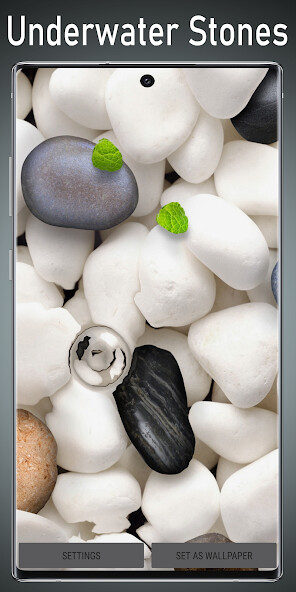 Run android online APK Underwater Stones Wallpapers from MyAndroid or emulate Underwater Stones Wallpapers using MyAndroid