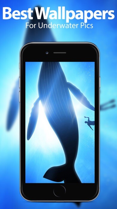 Emulate iPhone app Underwater Wallpapers & Themes using MyAndroid