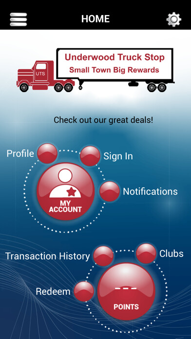 Emulate iPhone app Underwood Truck Stop using MyAndroid Emulate iPhone app Underwood Truck Stop using MyAndroid
