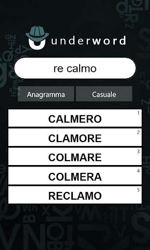 Run android online APK UnderWord - Italian Words Anagrams from MyAndroid or emulate UnderWord - Italian Words Anagrams using MyAndroid Run android online APK UnderWord - Italian Words Anagrams from MyAndroid or emulate UnderWord - Italian Words Anagrams using MyAndroid