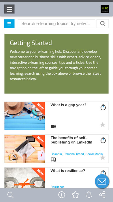 Emulate iPhone app UNE Careers Toolkit using MyAndroid