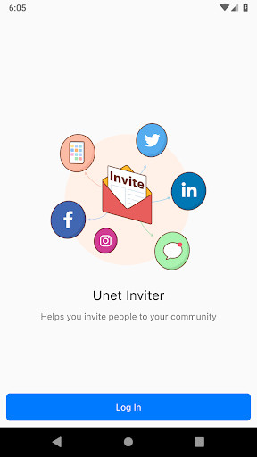 Run android online APK Unet Inviter from MyAndroid or emulate Unet Inviter using MyAndroid