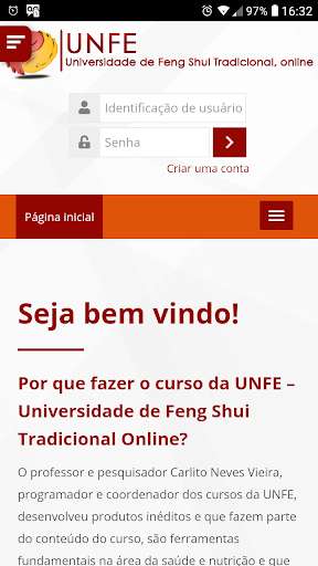 Run android online APK UNFE - Universidade de Feng Shui Online from MyAndroid or emulate UNFE - Universidade de Feng Shui Online using MyAndroid