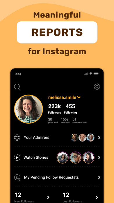 Emulate iPhone app UNFO: Reports for Instagram using MyAndroid Emulate iPhone app UNFO: Reports for Instagram using MyAndroid