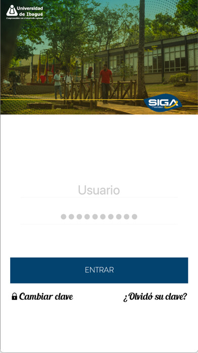 Emulate iPhone app UNIBAGUE using MyAndroid