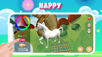 Emulate iPhone app Unicorn 3D - Coloring Games using MyAndroid Emulate iPhone app Unicorn 3D - Coloring Games using MyAndroid