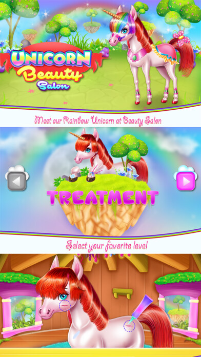 Emulate iPhone app Unicorn Beauty Salon using MyAndroid Emulate iPhone app Unicorn Beauty Salon using MyAndroid