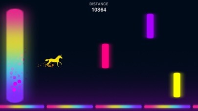 Emulate iPhone app Unicorn Color Switch using MyAndroid